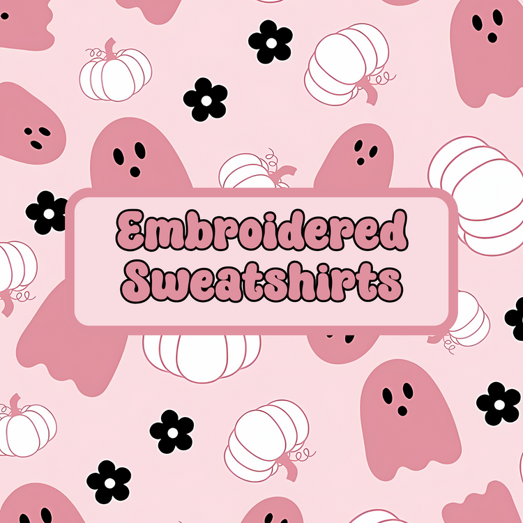 Embroidered Sweatshirts