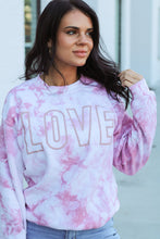 Load image into Gallery viewer, Love | Rose Dyed Sweatshirt
