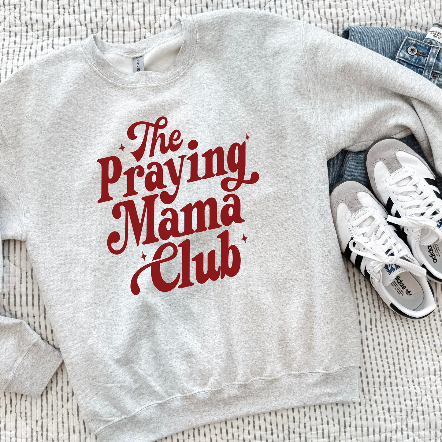 The Praying Mama Club Faith Sweatshirt | Gildan