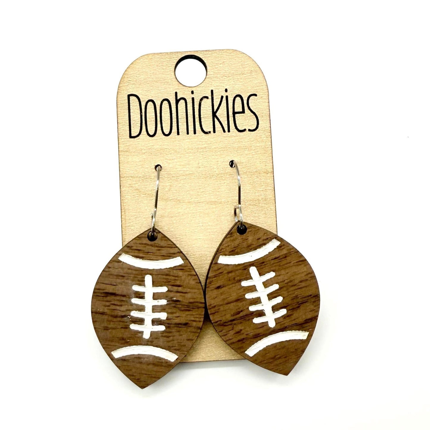 Vintage Football Collection - Football Sports Earrings - Two Sizes