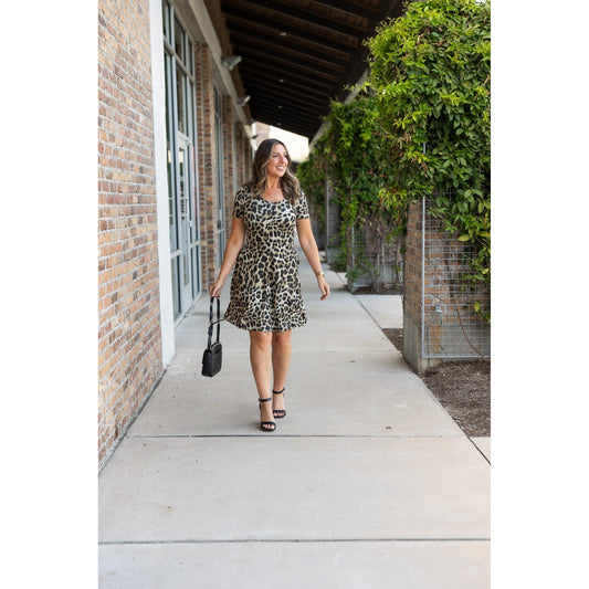 The Layla Leopard Dress