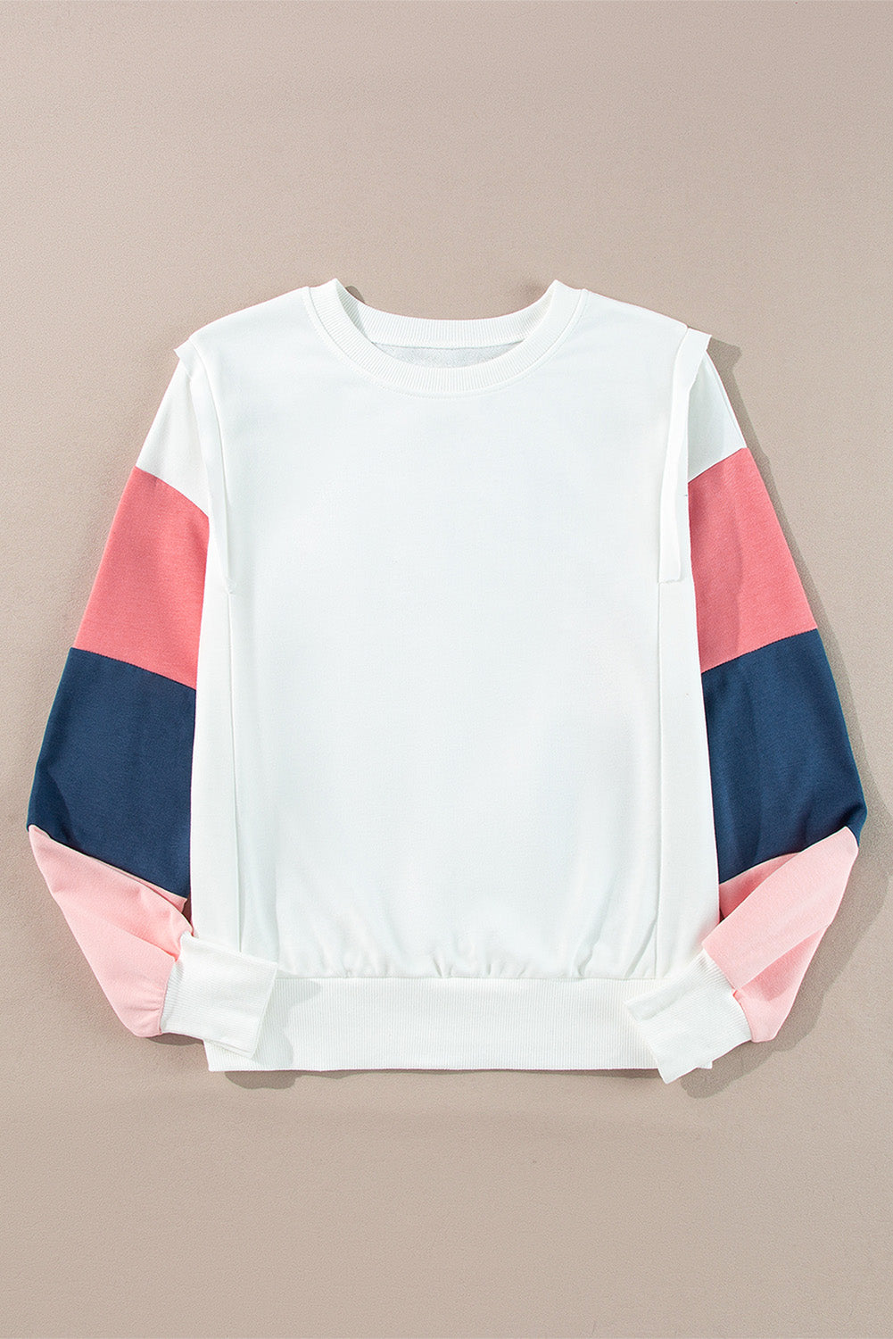 The Chloe Color Block Long Sleeve Top