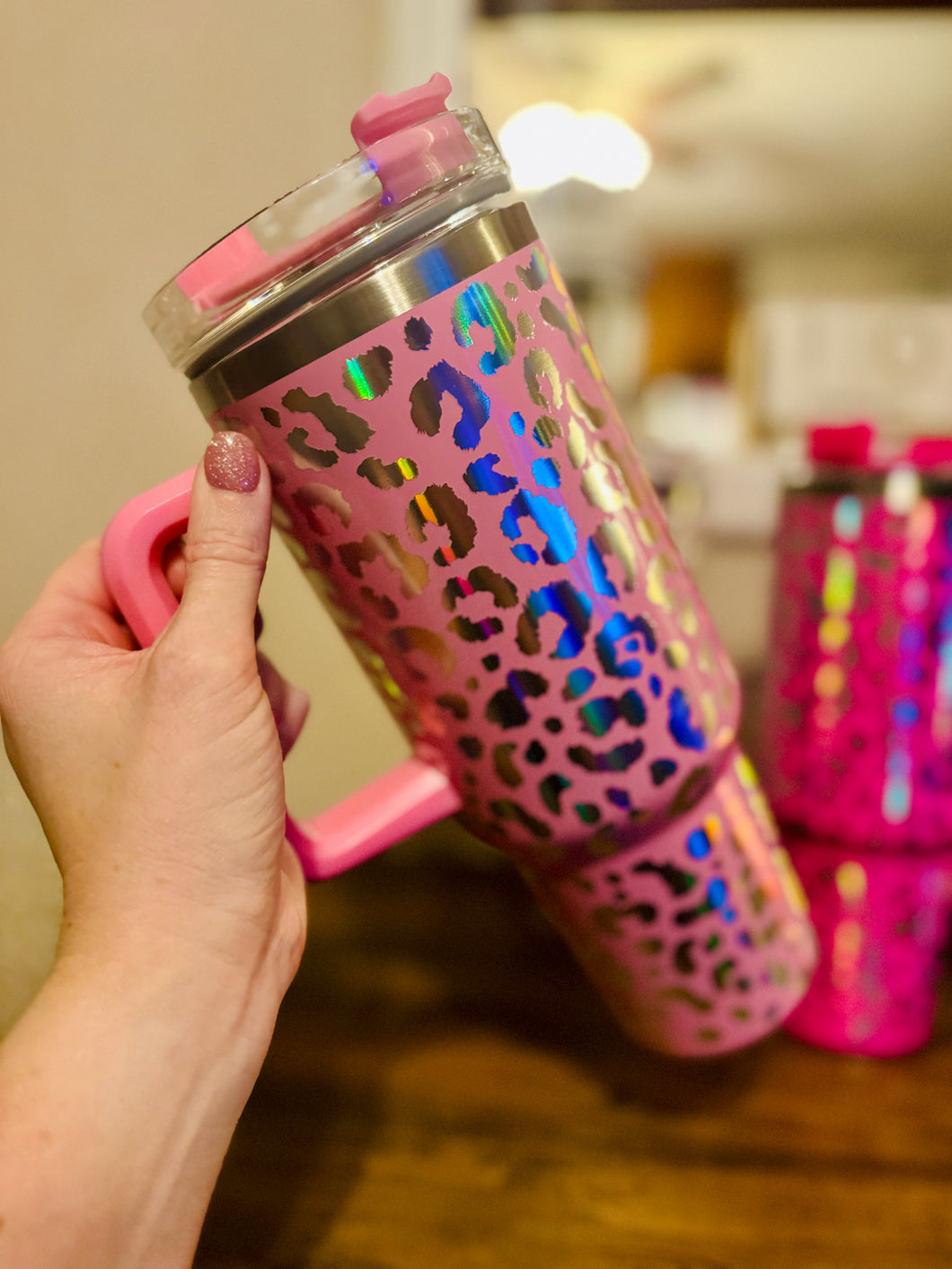 The Texas Tumbler in Baby Pink