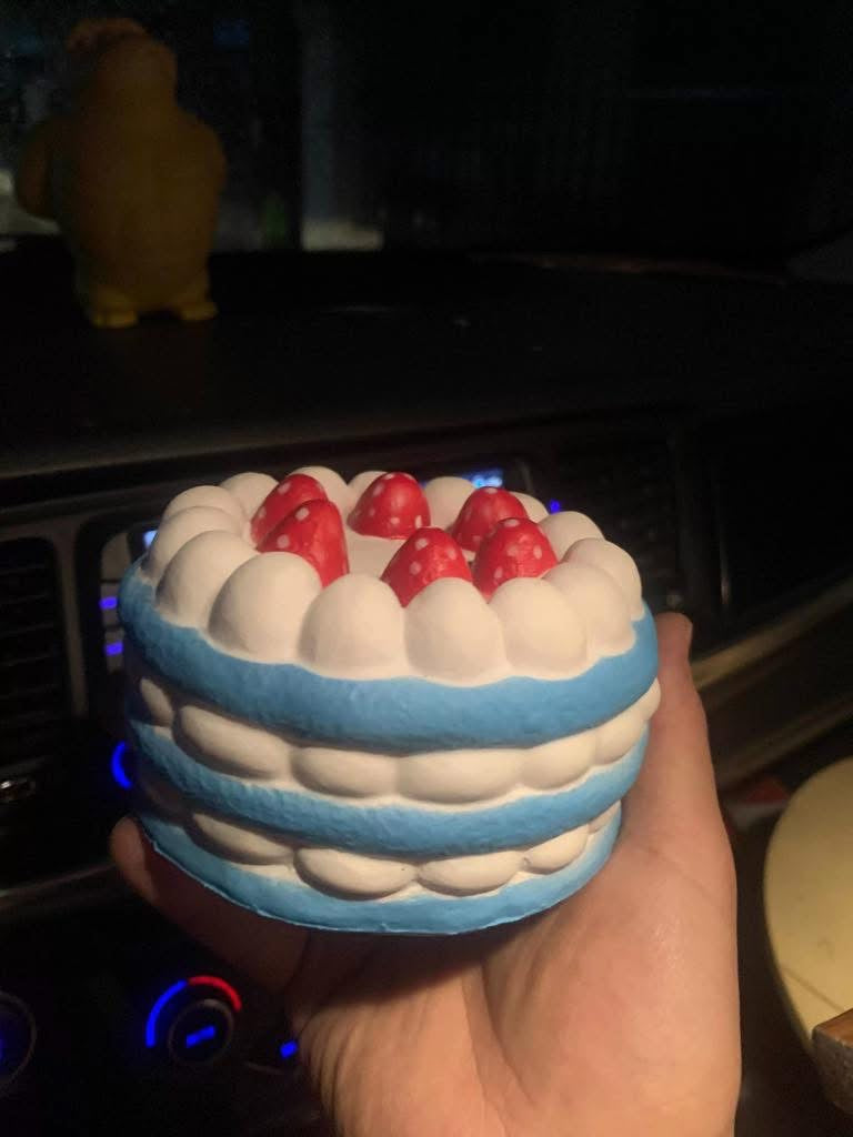 Viral Squishy Birthday Cake