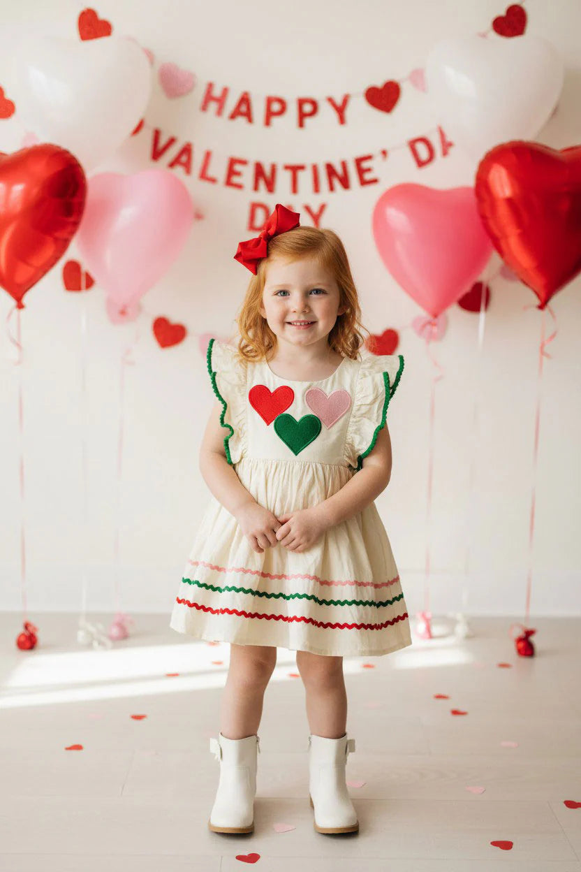 Kids Sweet Hearts Dress