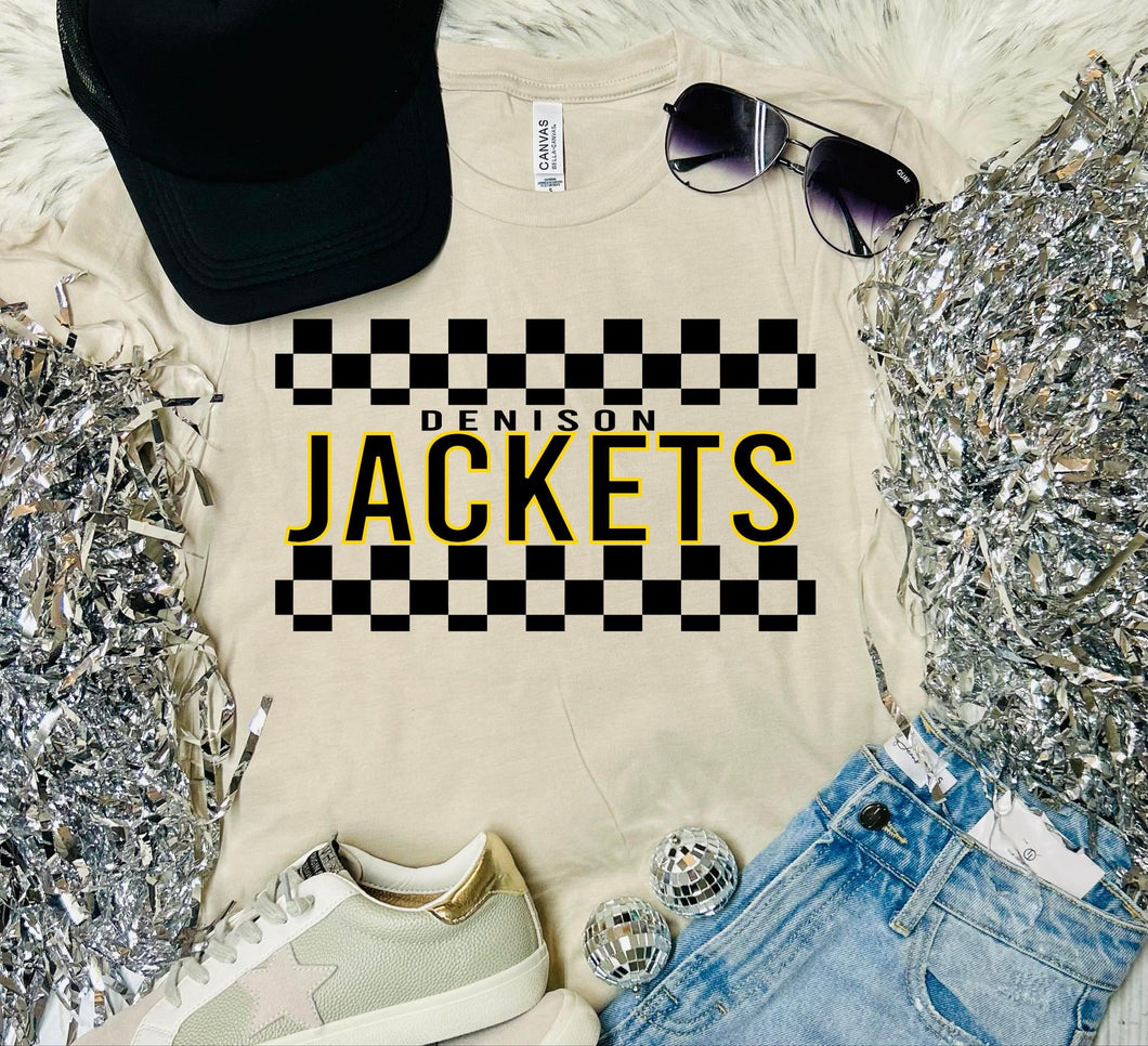 Jackets Checkered Tee