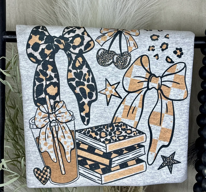 Books and Coffee Tee