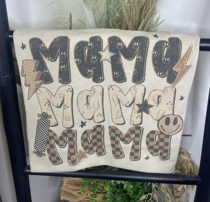 Mama Bolts Smiley Tee