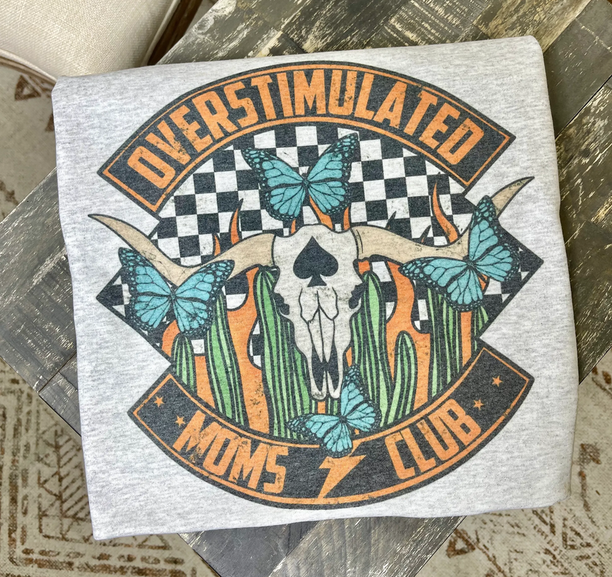 Overstimulated Moms Tee