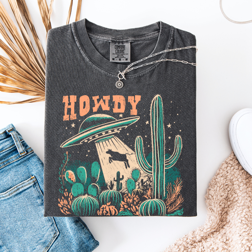 Howdy UFO Graphic Tee