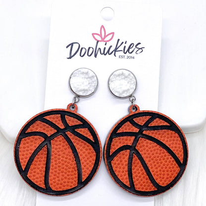 Engraved Basketball Dangles