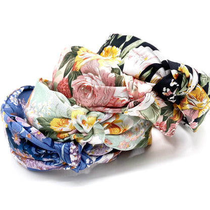 The Clarrisa Floral Print Headband Collection