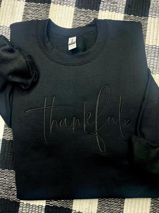 Thankful (Embroidery) Sweatshirt