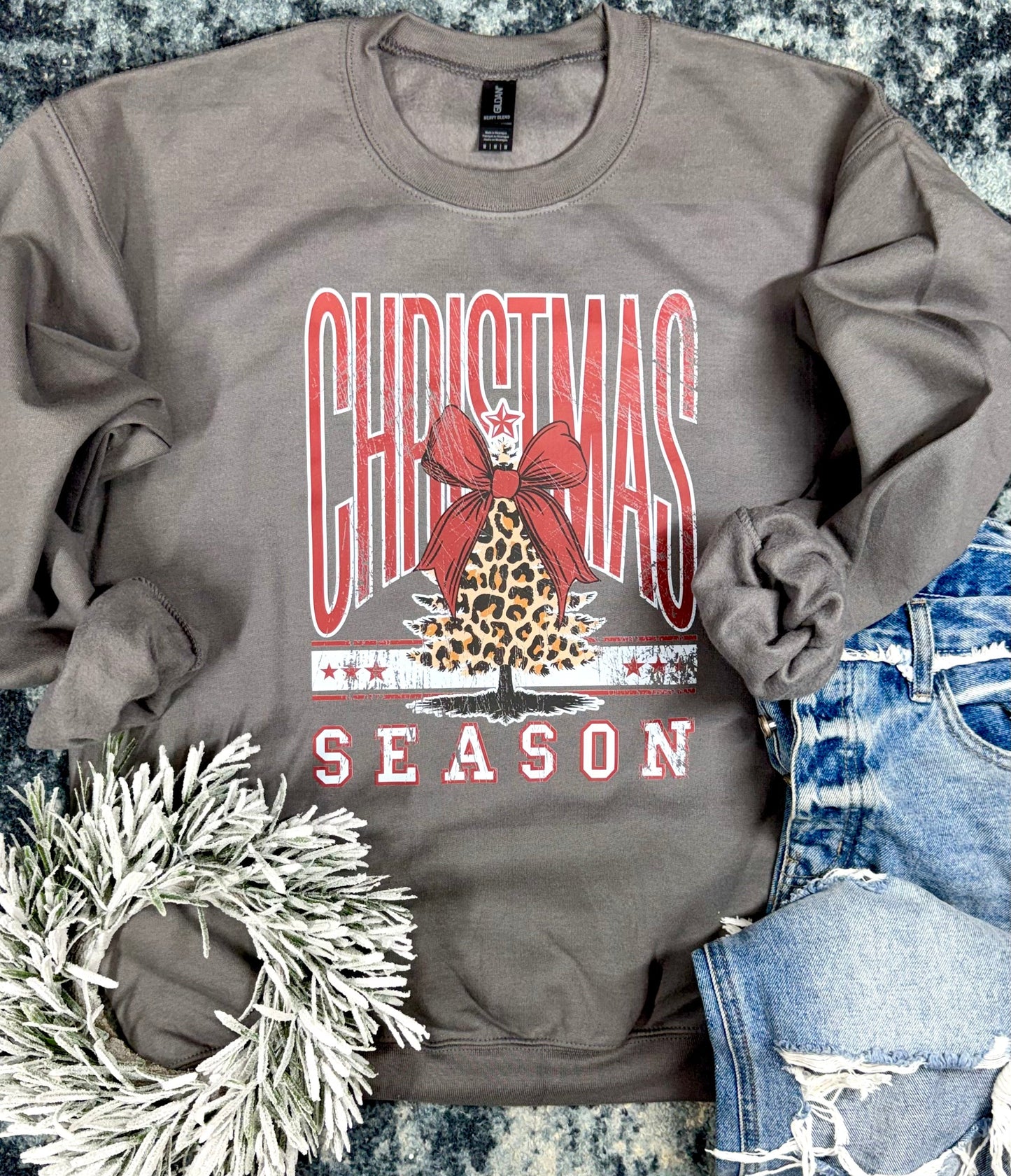 Christmas Season Charcoal Sweatshirt