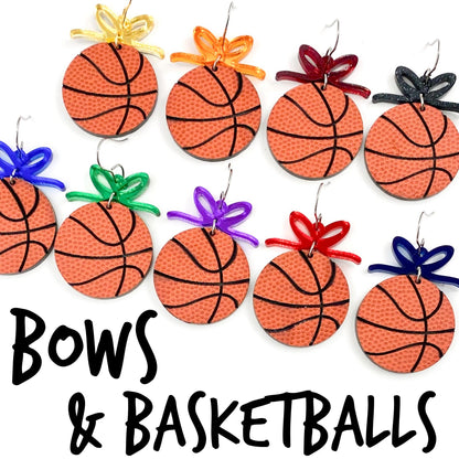 Custom Bows & Basketball Dangles