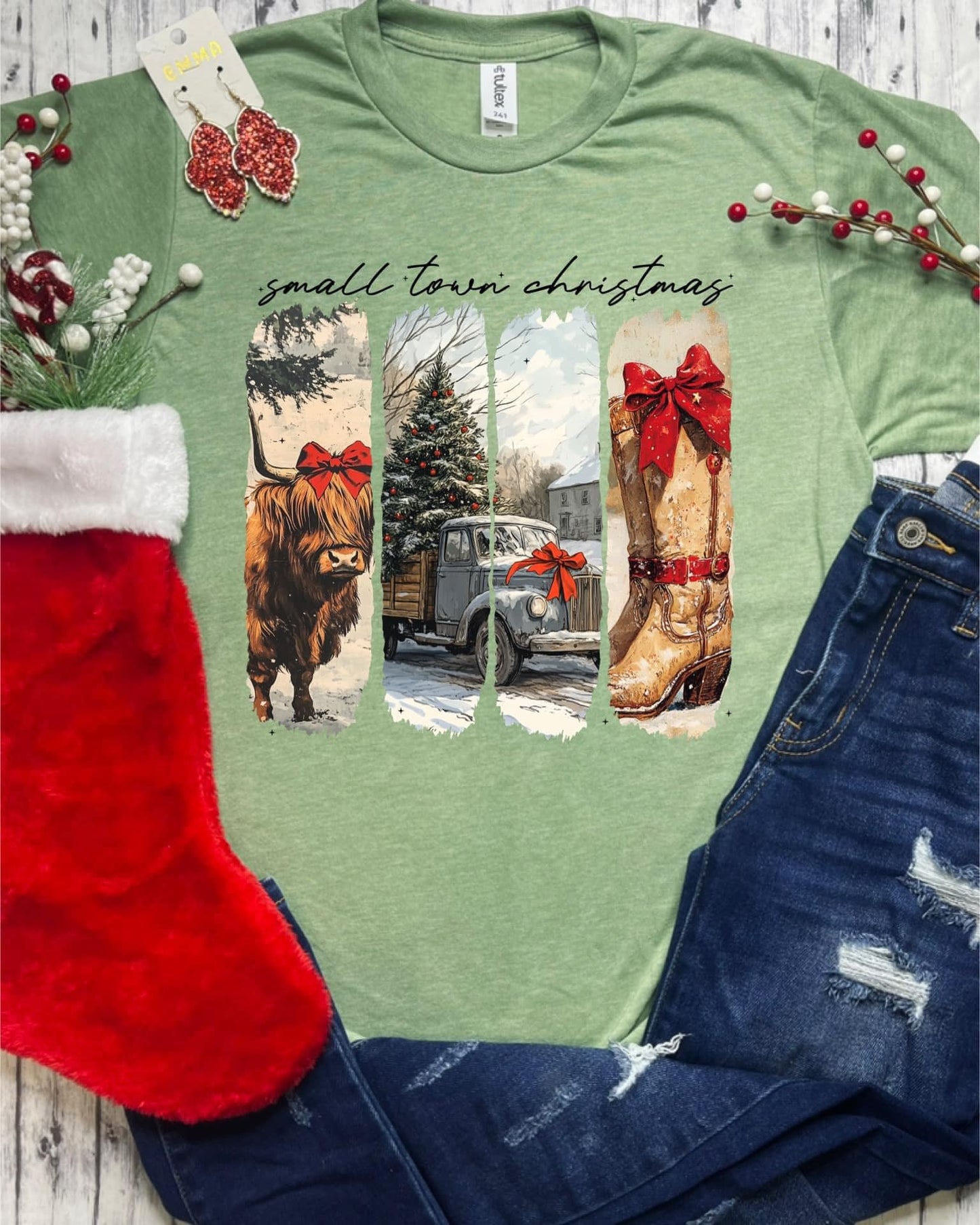 Small Town Christmas Tee (Arriving week of 11/18)