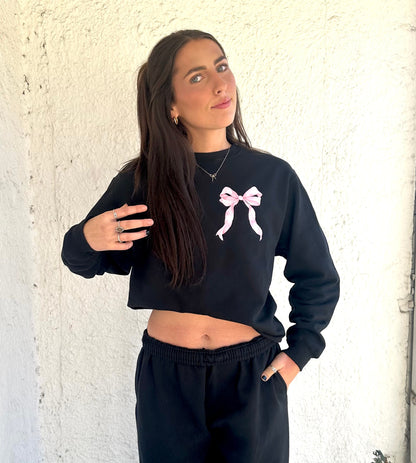 Bow Sweatshirt & Sweatpants