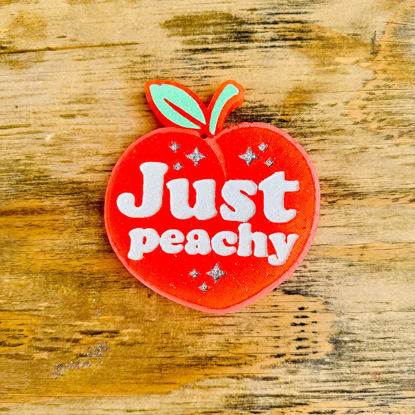 “Just Peachy” Car Freshie