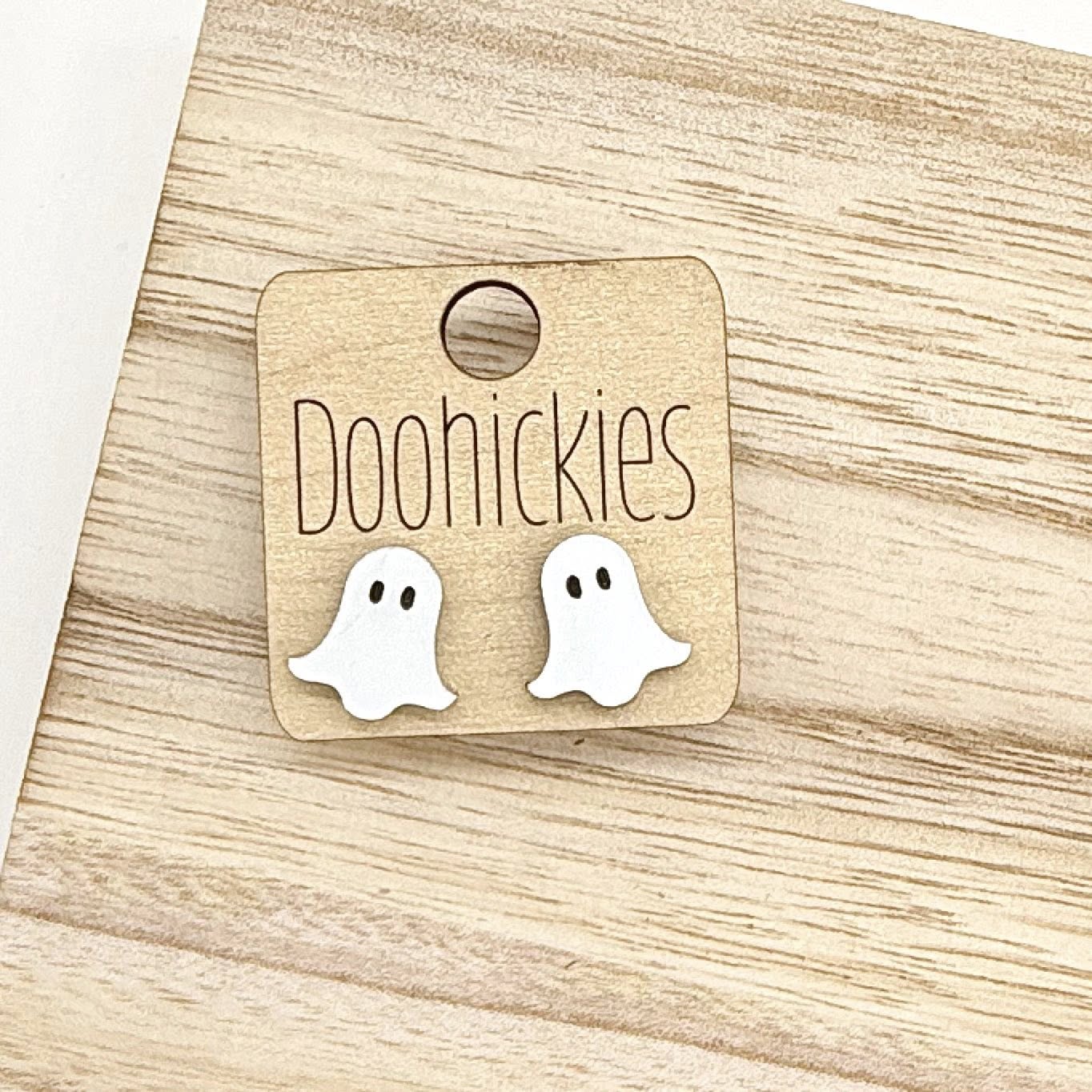 Spooky Studs - Acrylic Halloween Earrings