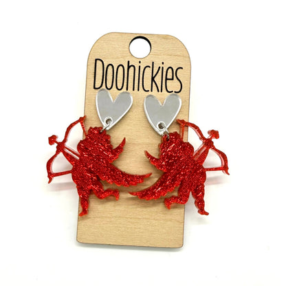 The Chunky Cupid Collection - Valentines Acrylic Earrings