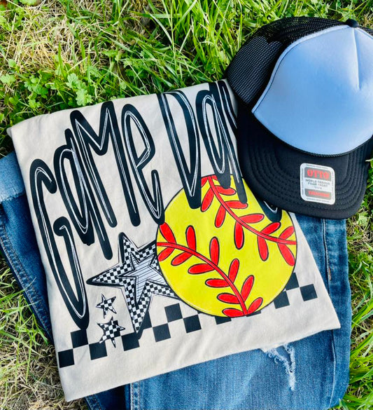 Game Day Softball Tee