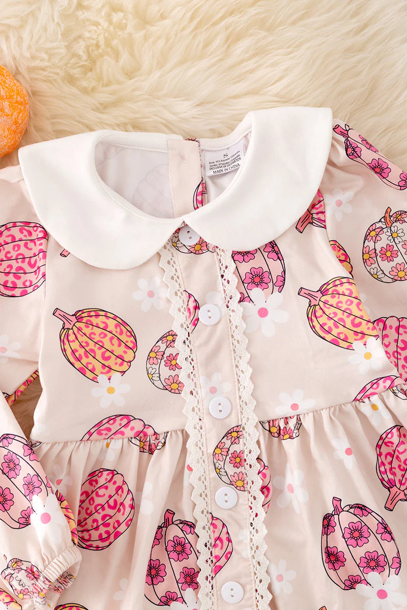 Pretty as a Pumpkin Girls Dress