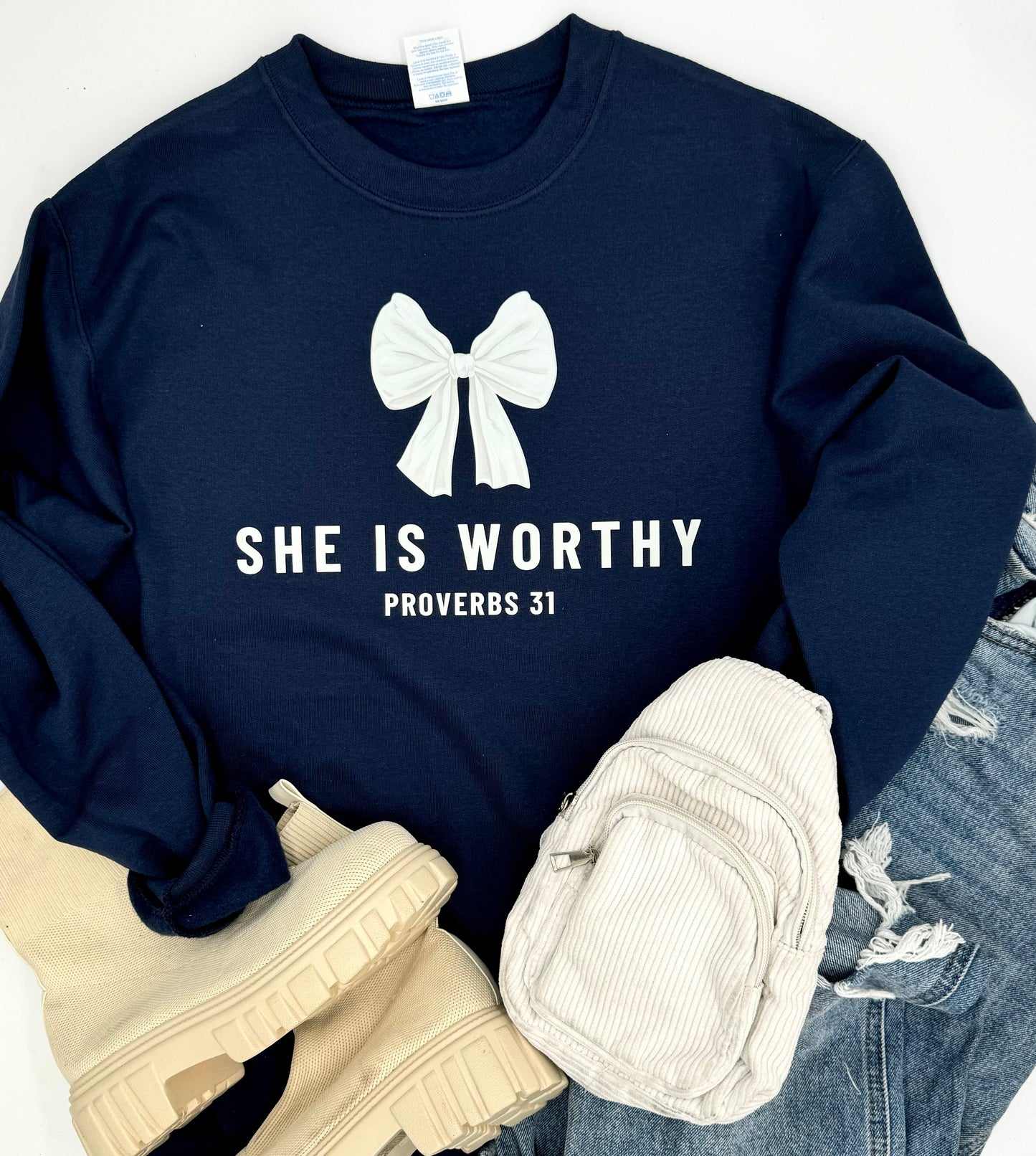 She is Worthy Sweatshirt