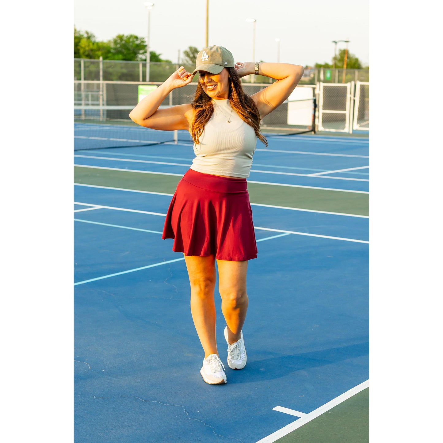 Ready to Ship | The RaeLynn RED Skort