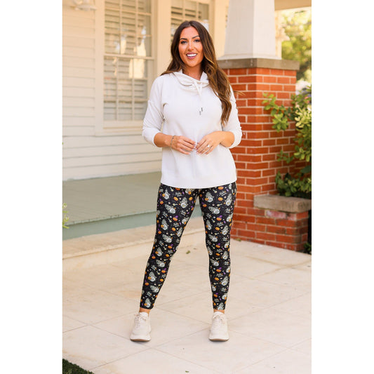Halloween Gnomes Full Length Leggings