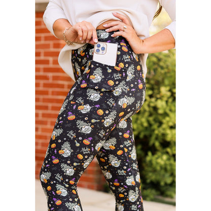 Halloween Gnomes Full Length Leggings