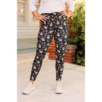 Halloween Gnomes Full Length Leggings