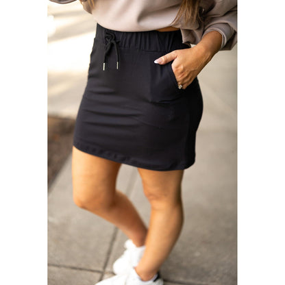 Ready to Ship | The Kristina BLACK Jogger Skirt
