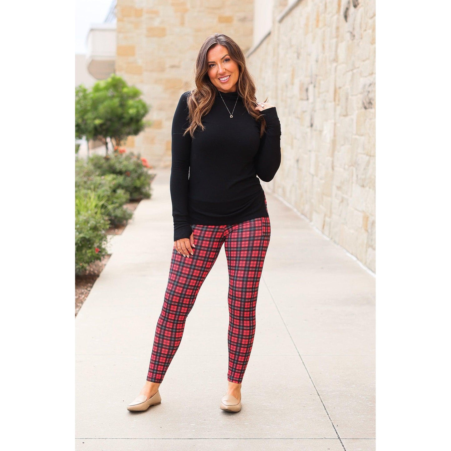 Ready to Ship | The Holly Plaid Leggings