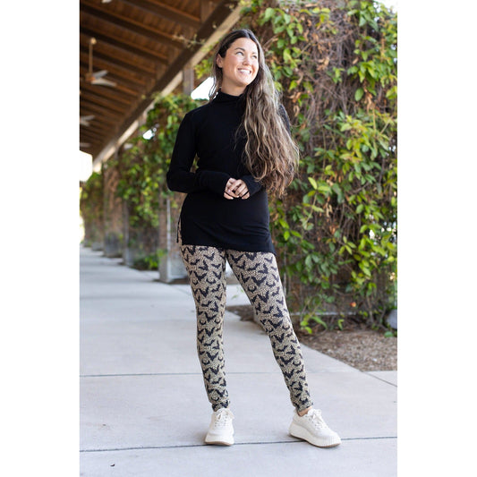 The Betty Leopard Bats Leggings