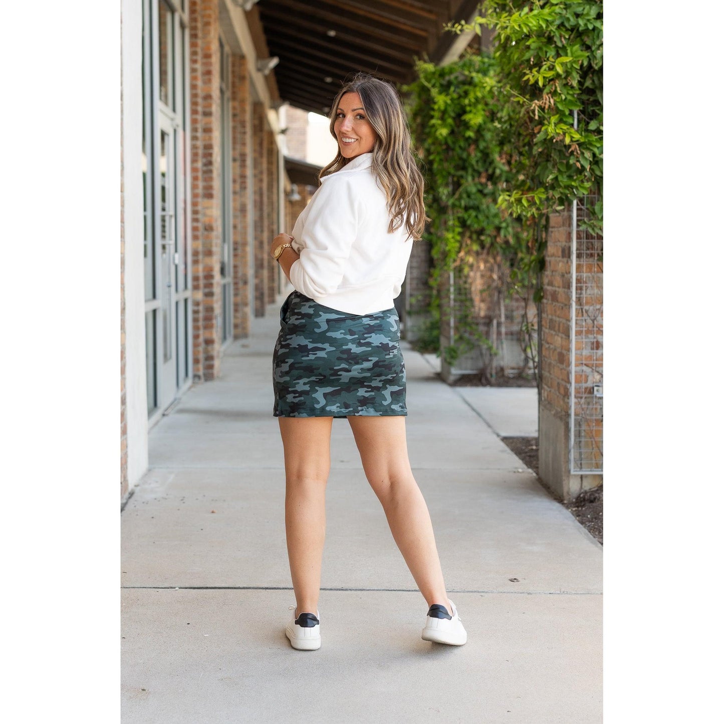 Ready to Ship |  The Kai - CAMO Jogger Skirt