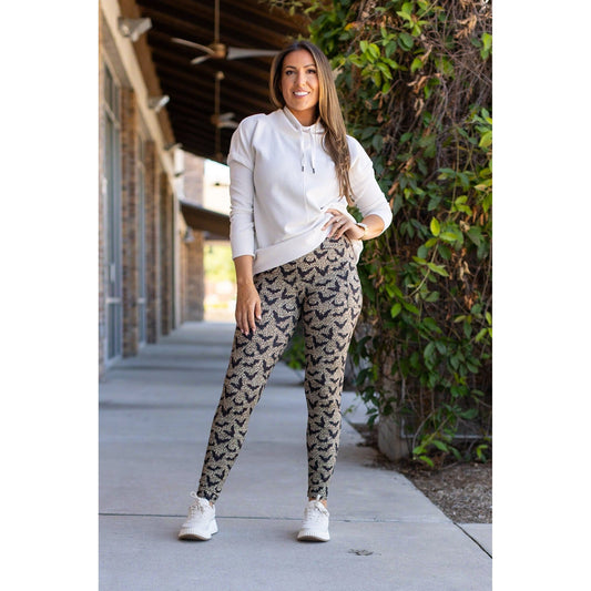 The Betty Leopard Bats Leggings