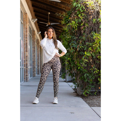 The Betty Leopard Bats Leggings