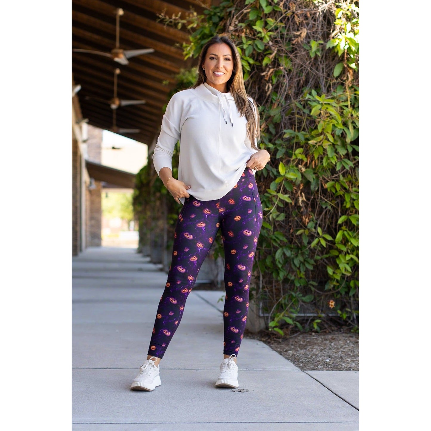 The Elly Pumpkin Blaze Leggings