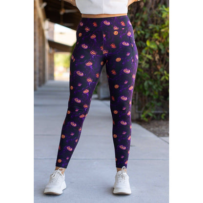 The Elly Pumpkin Blaze Leggings