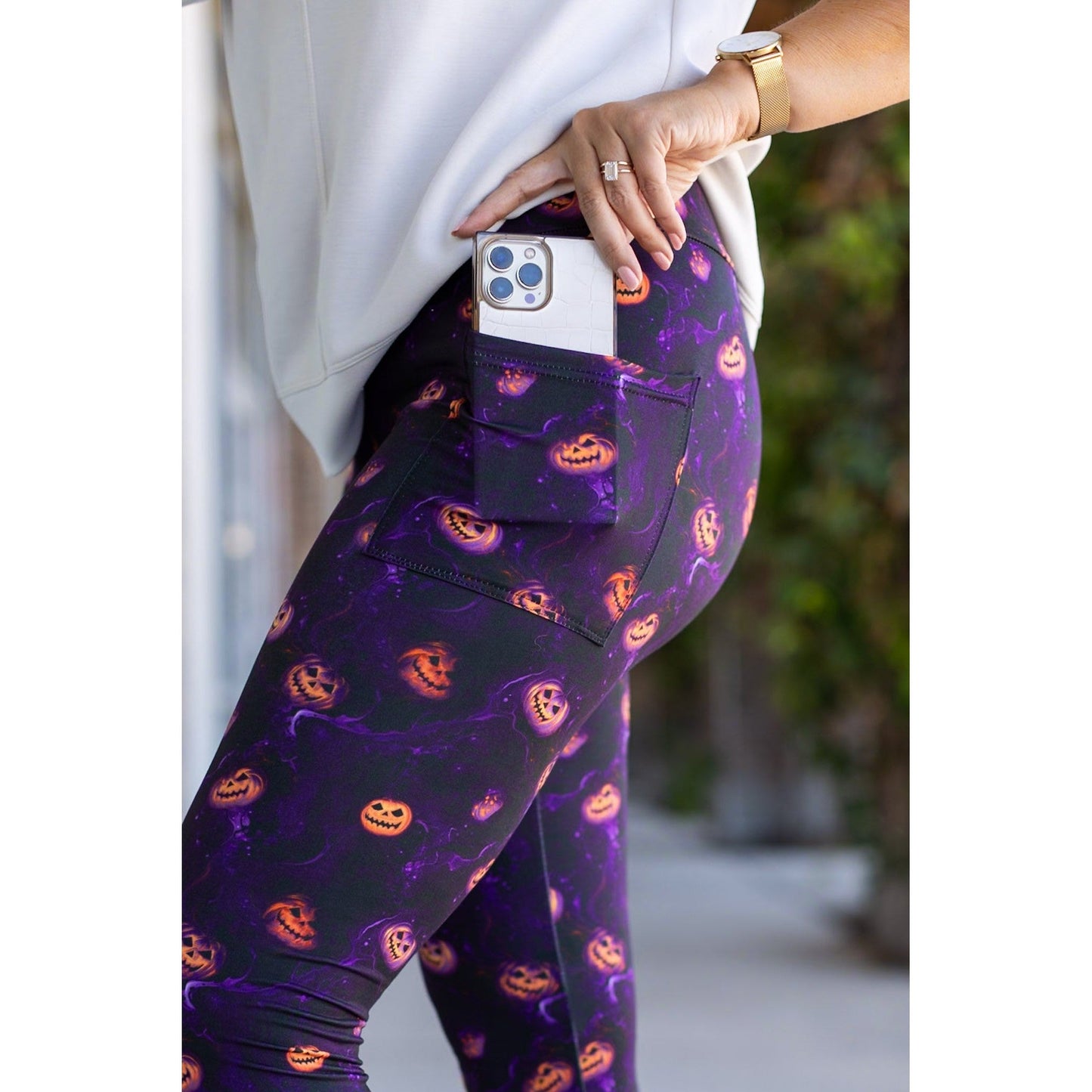 The Elly Pumpkin Blaze Leggings