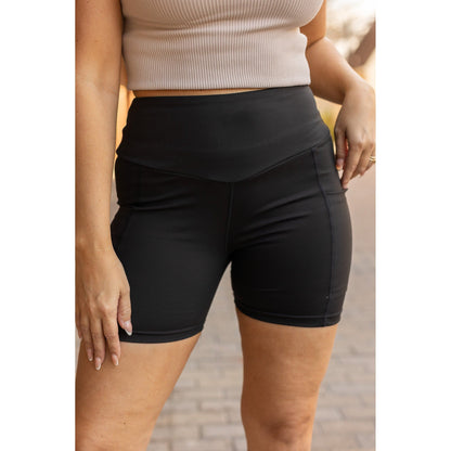 Ready to Ship | The Callie - Tummy Control Biker 5" Shorts