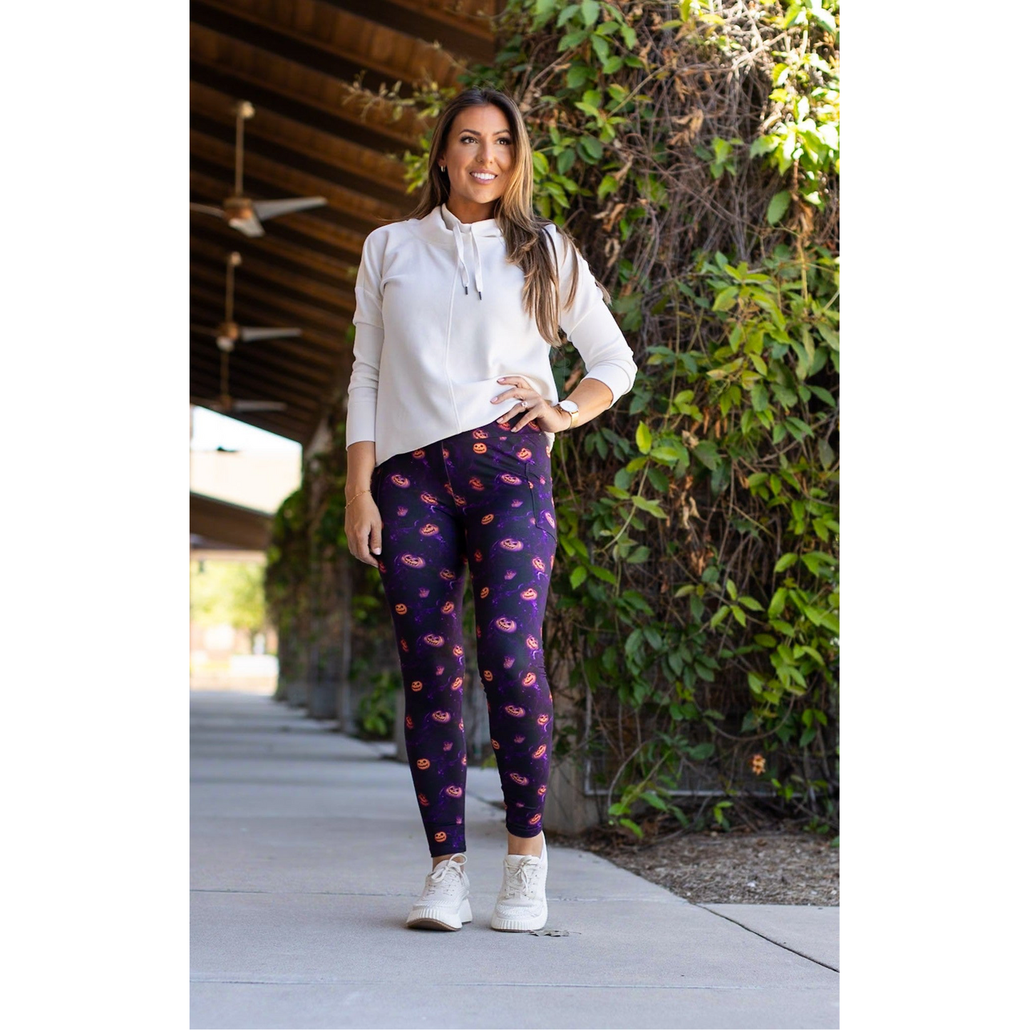 The Elly Pumpkin Blaze Leggings