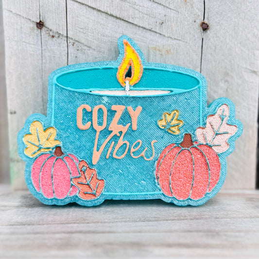 Fall 2.0 “Cozy Vibes” Candle Car Freshie