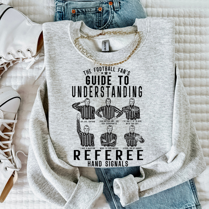 Referee Hand Signals Tee/Sweatshirt