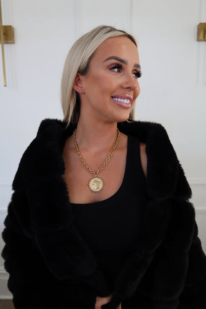 GOLD COIN NECKLACE