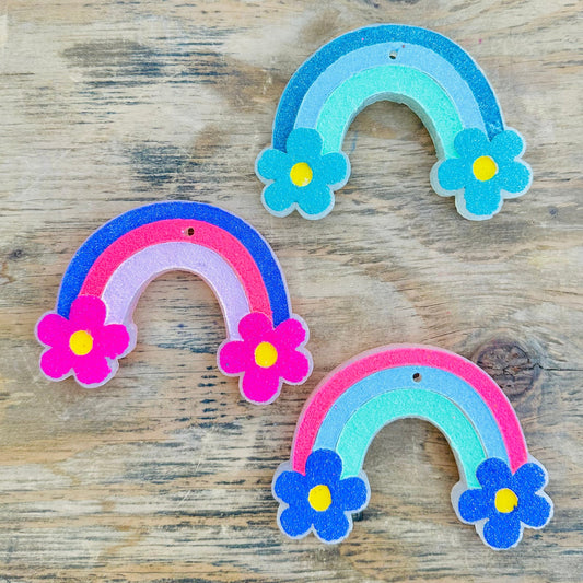 Flower Rainbow Car Freshie