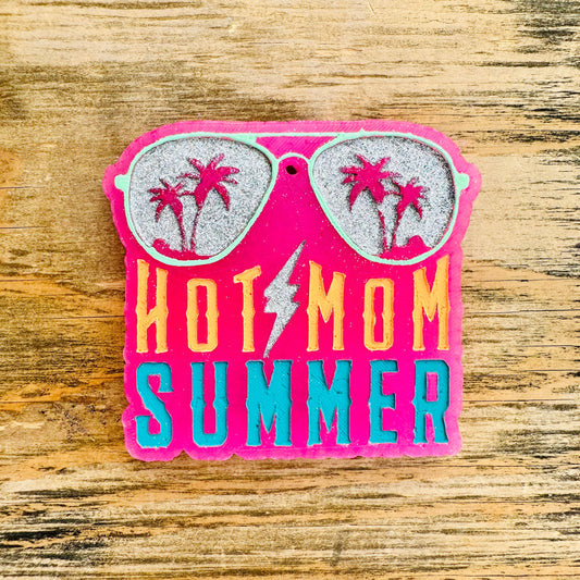 "Hot Mom Summer" Car Freshie