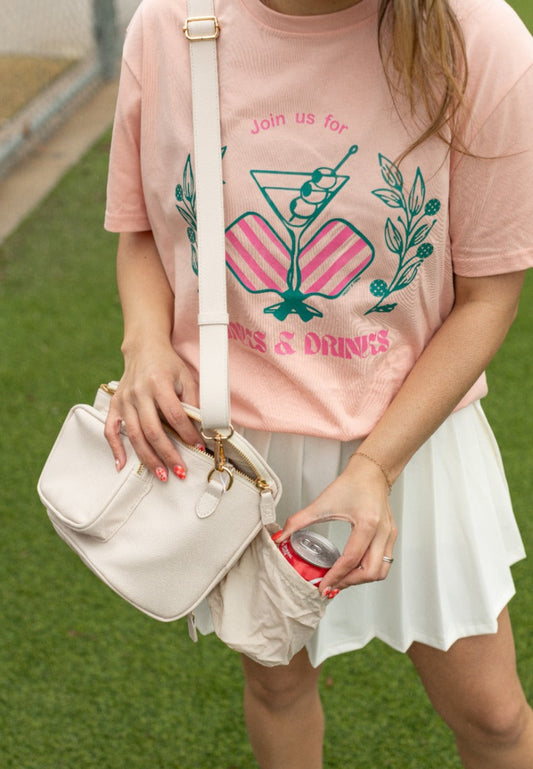 Stella Crossbody Bag in Ivory