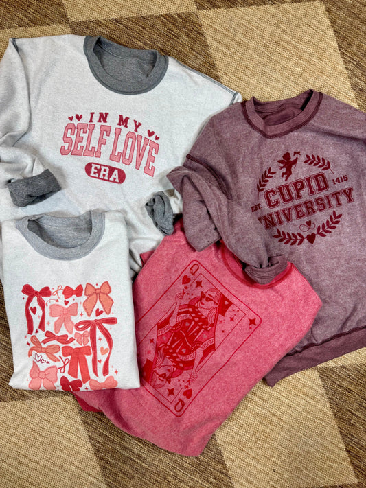 Inside Out Valentine Sweatshirt