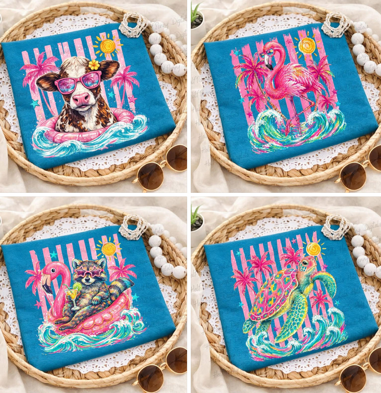 Summer Floatin’ Tee (Multiple Options)